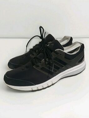 Adidas Galaxy Elite 2, AF4611, men size 13, black white, running shoe Well Kept.